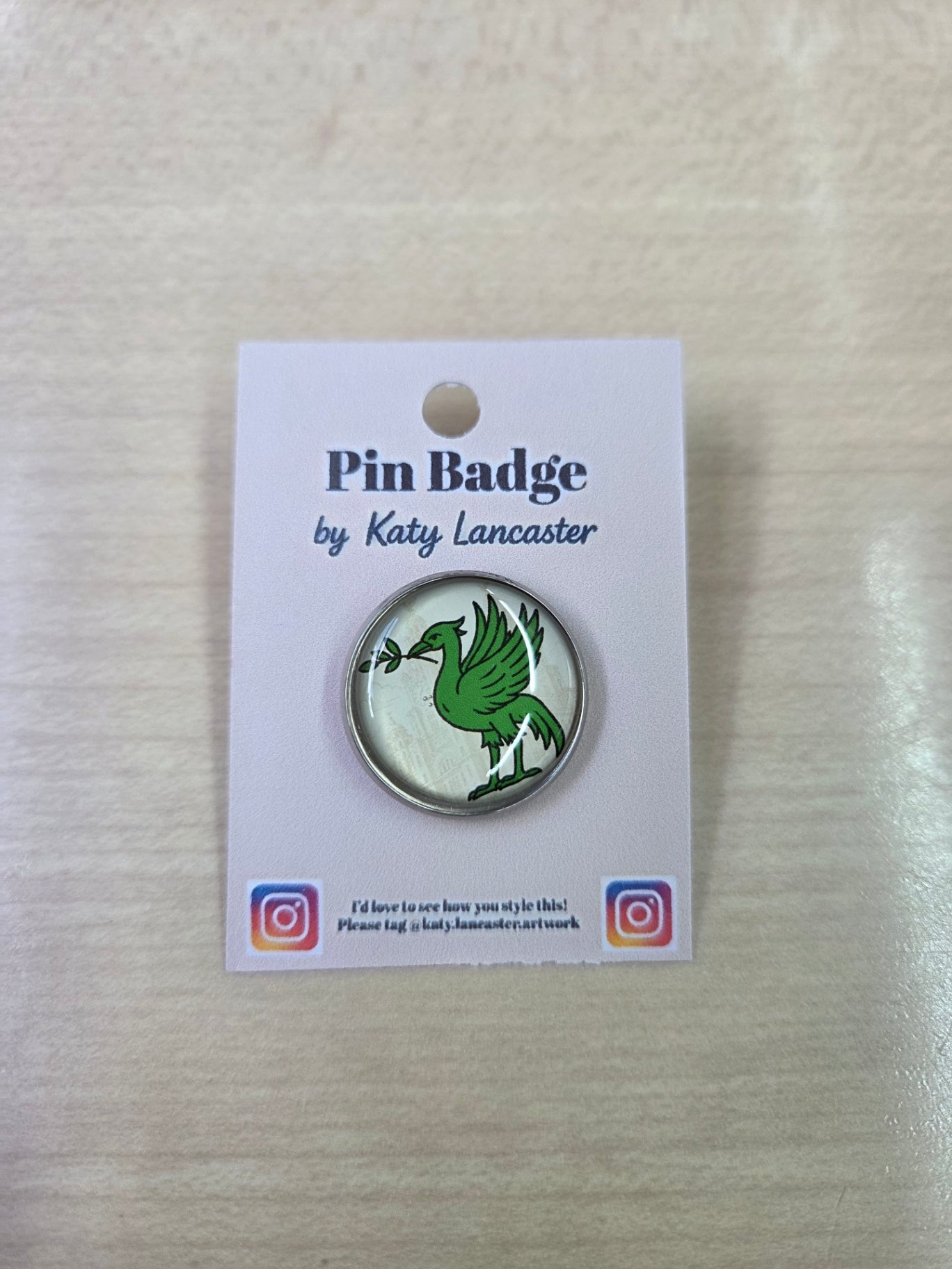 Liver bird pin badge