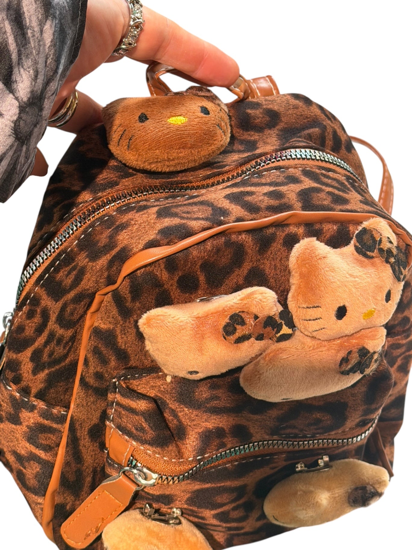 Hello Kitty Leopard Mini Rucksack