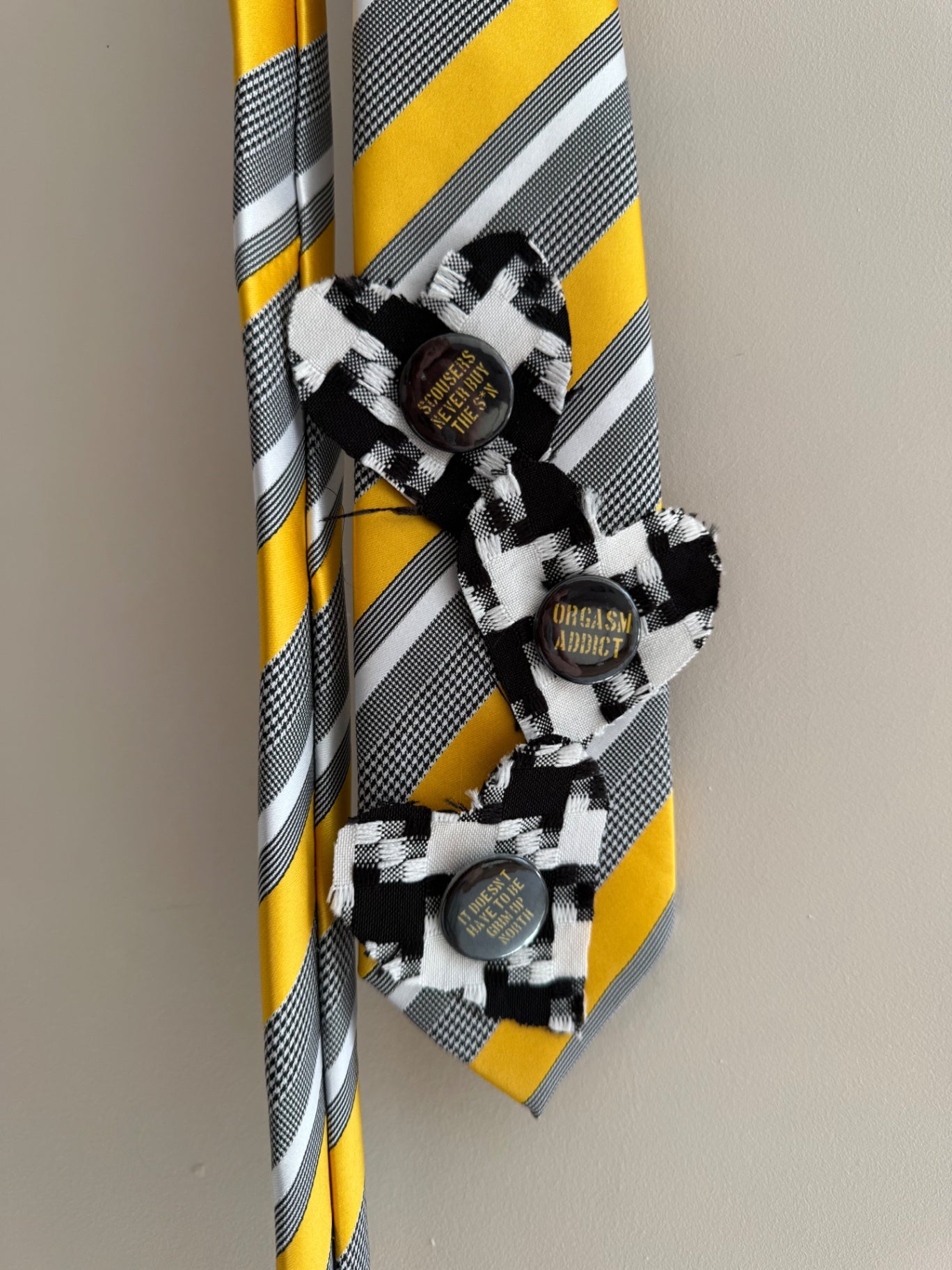 one of a kind punk tie