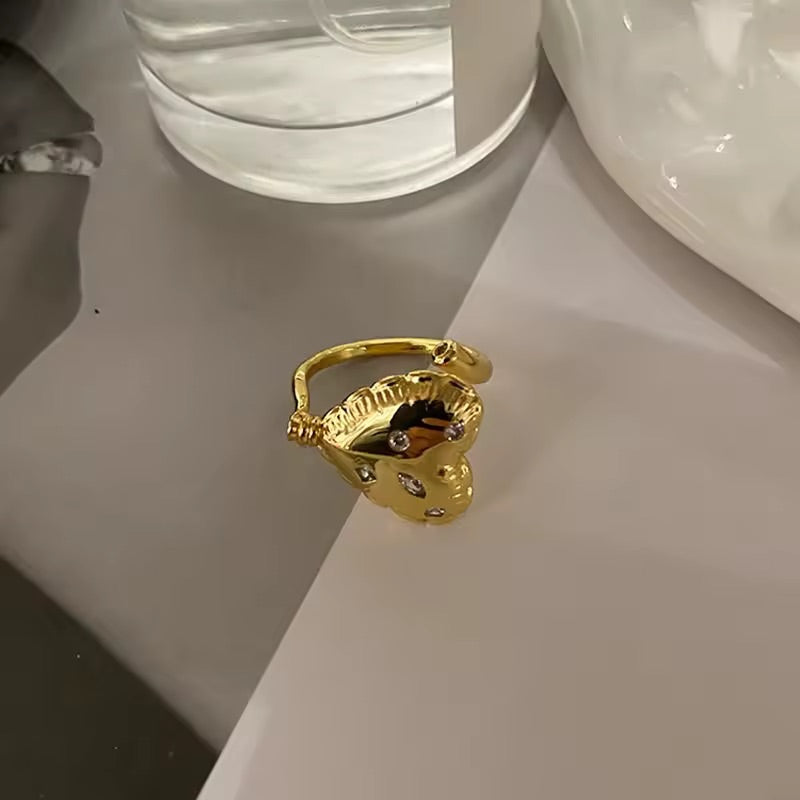 Pieces of My Heart Gold Ring
