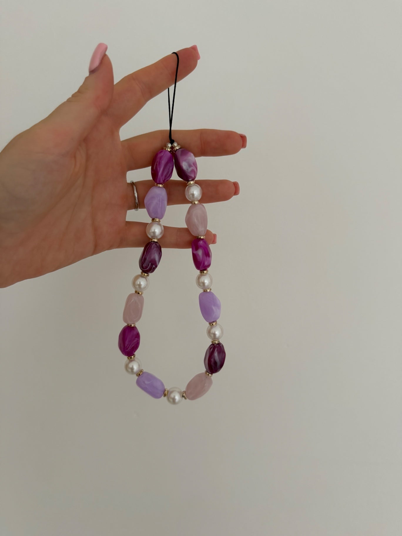 ‘Midnight purple’ phone charm