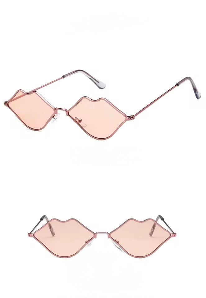 Pink Lips Sunglasses