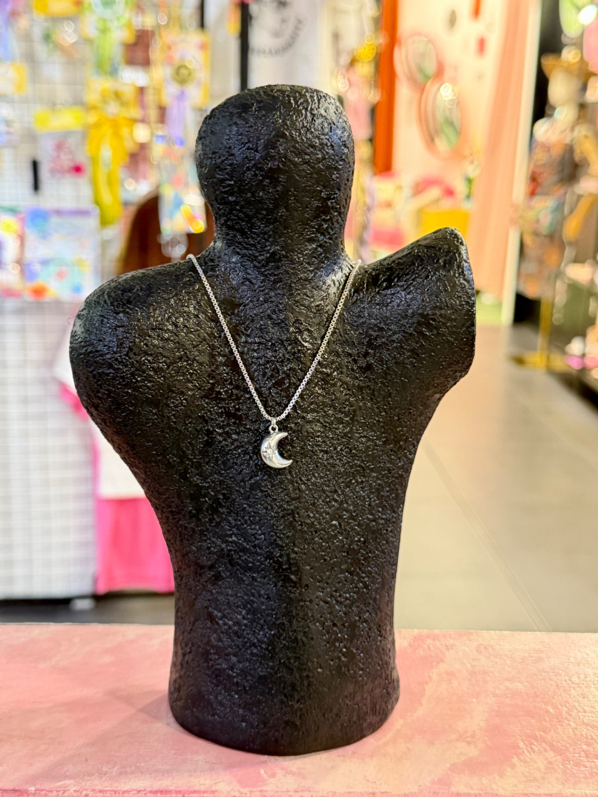 Moon Crystal pendant Necklace