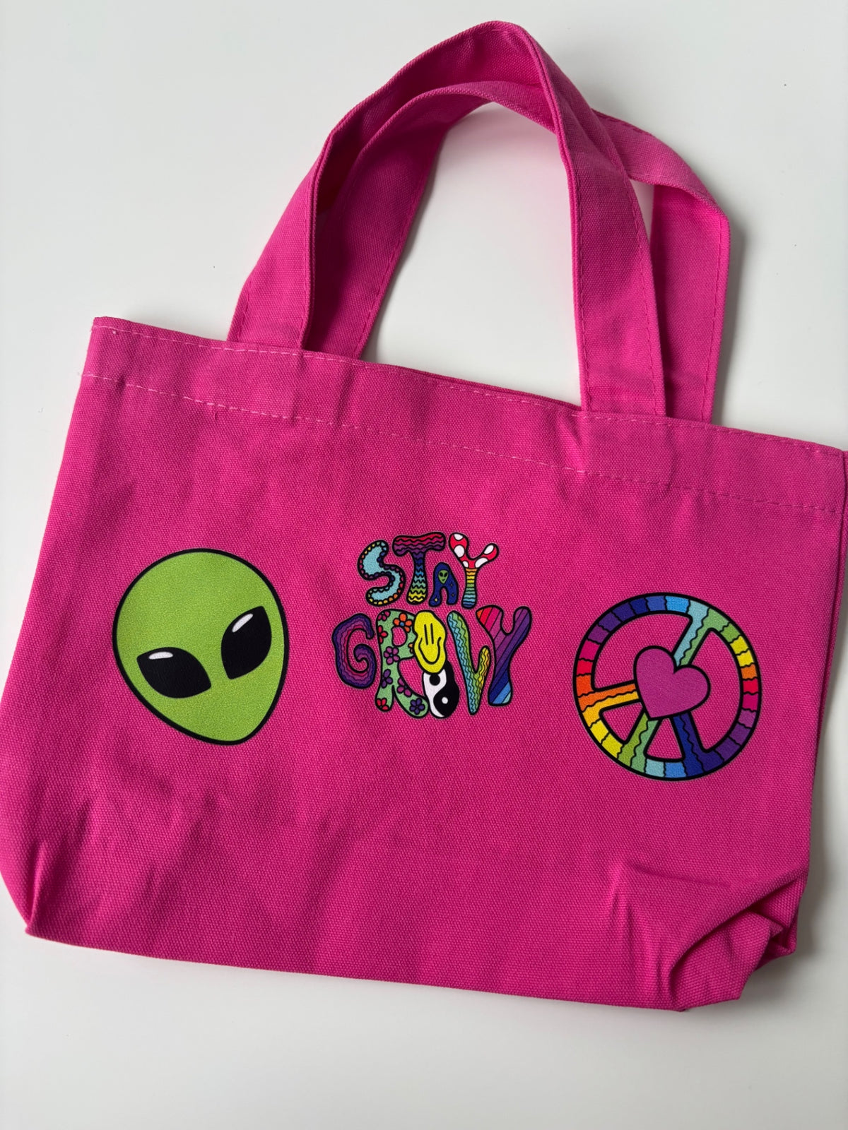 Mini tote bag pink THE MAGIC LABEL