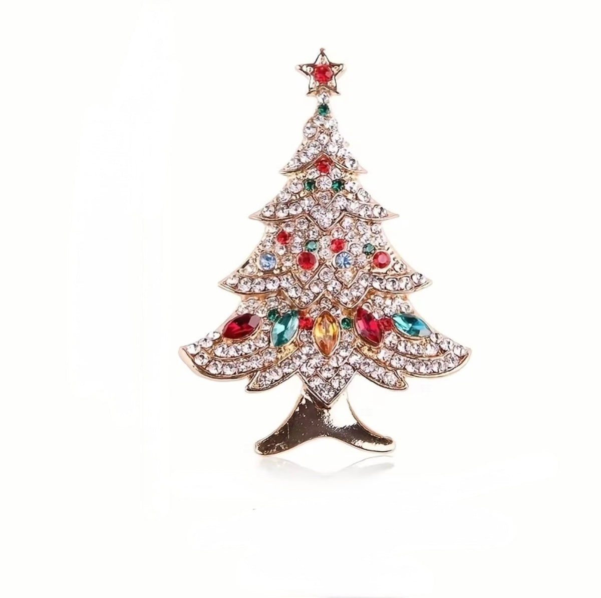 Christmas Tree Brooch