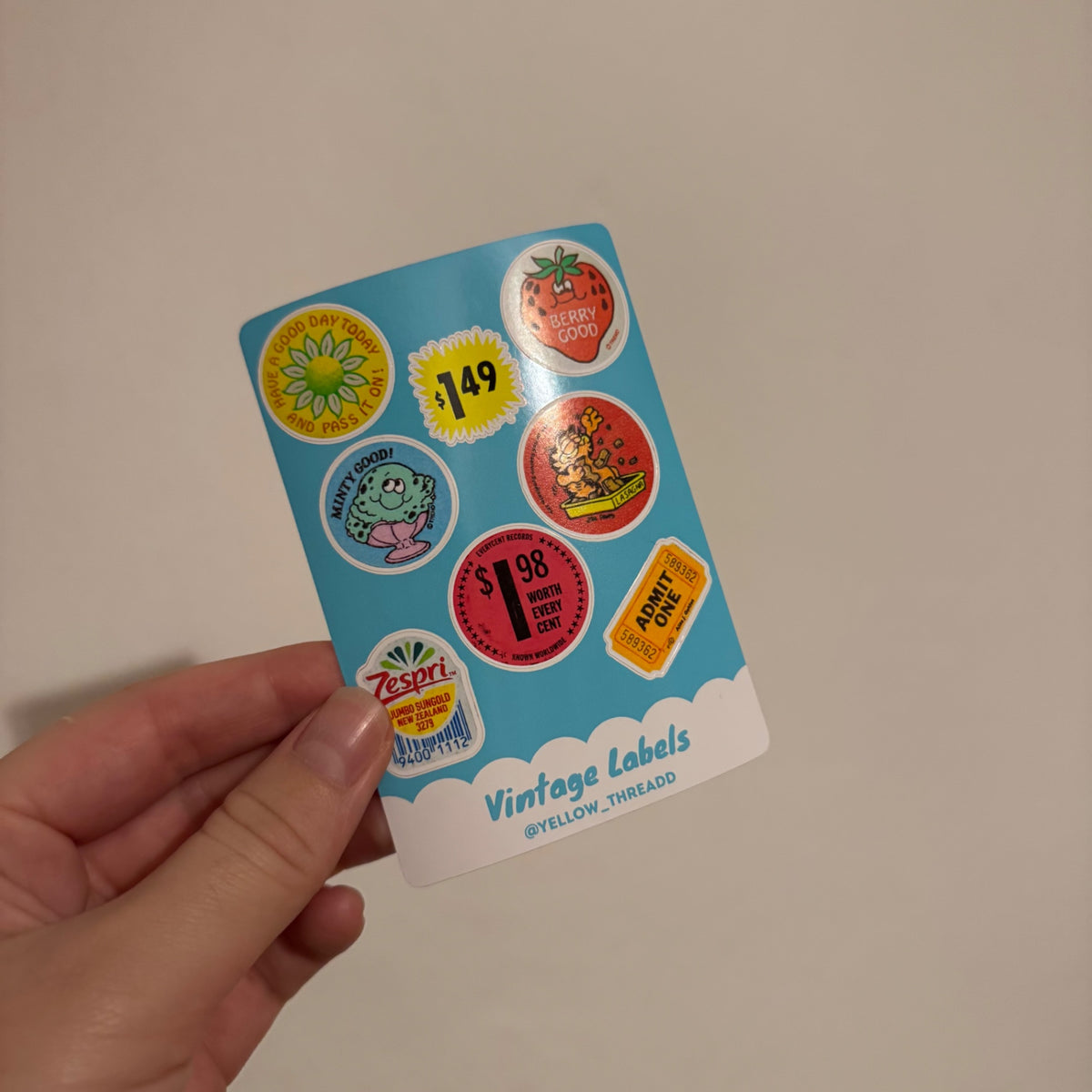 Label sticker sheet
