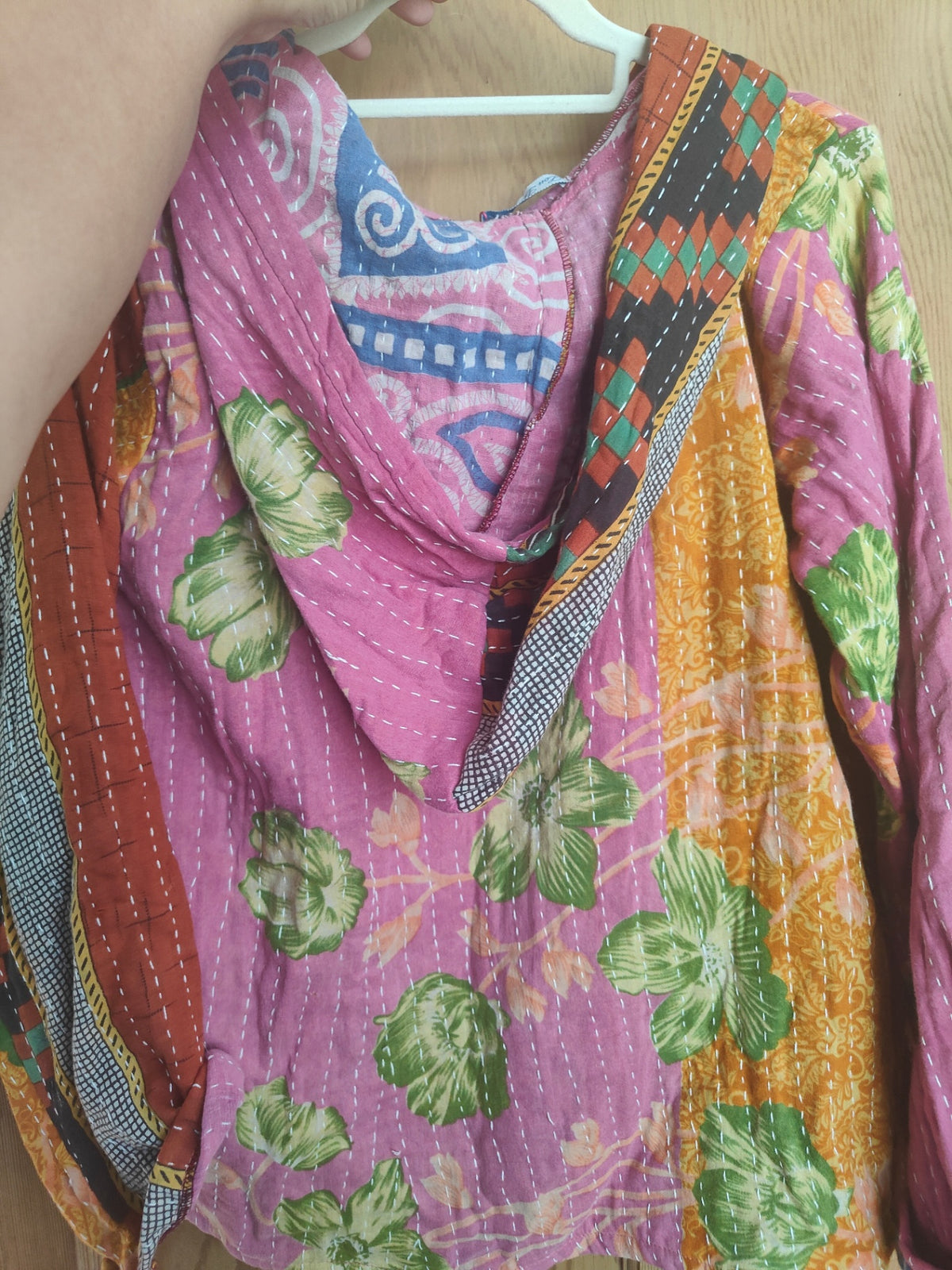 Kantha Hoodie - One Size