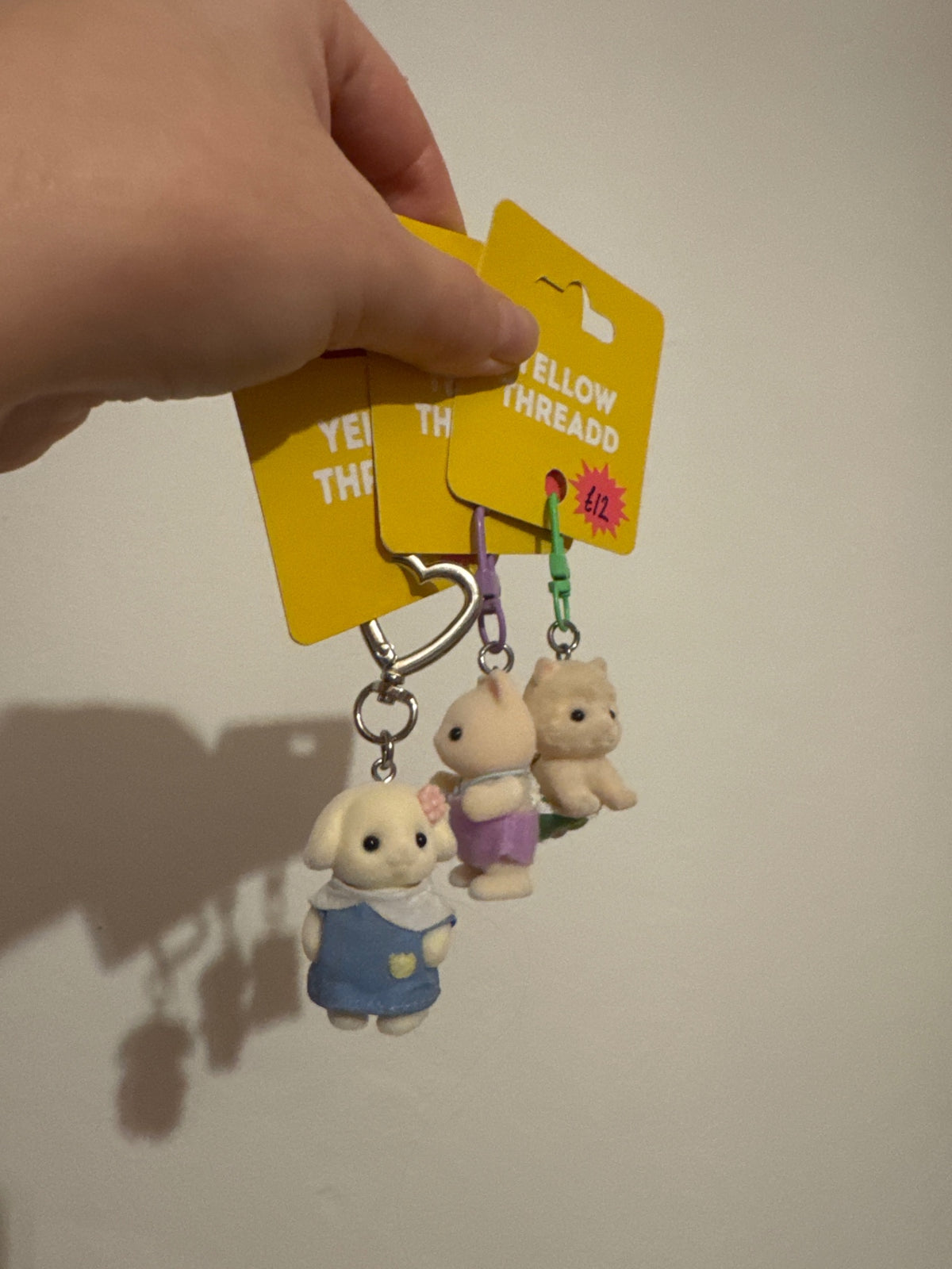 Baby critter keychains