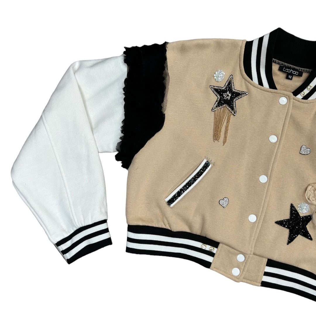 Sparkle Varsity Jacket