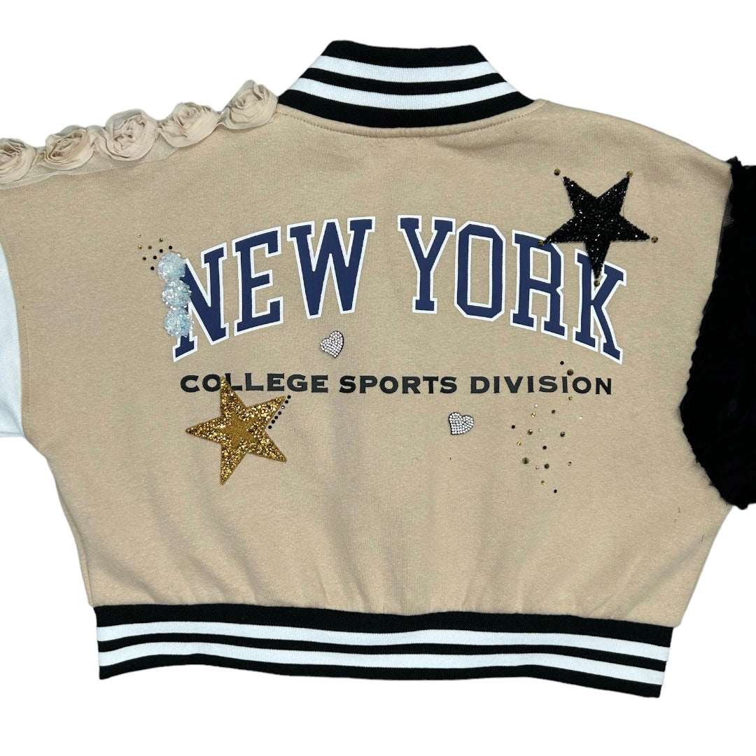 Sparkle Varsity Jacket