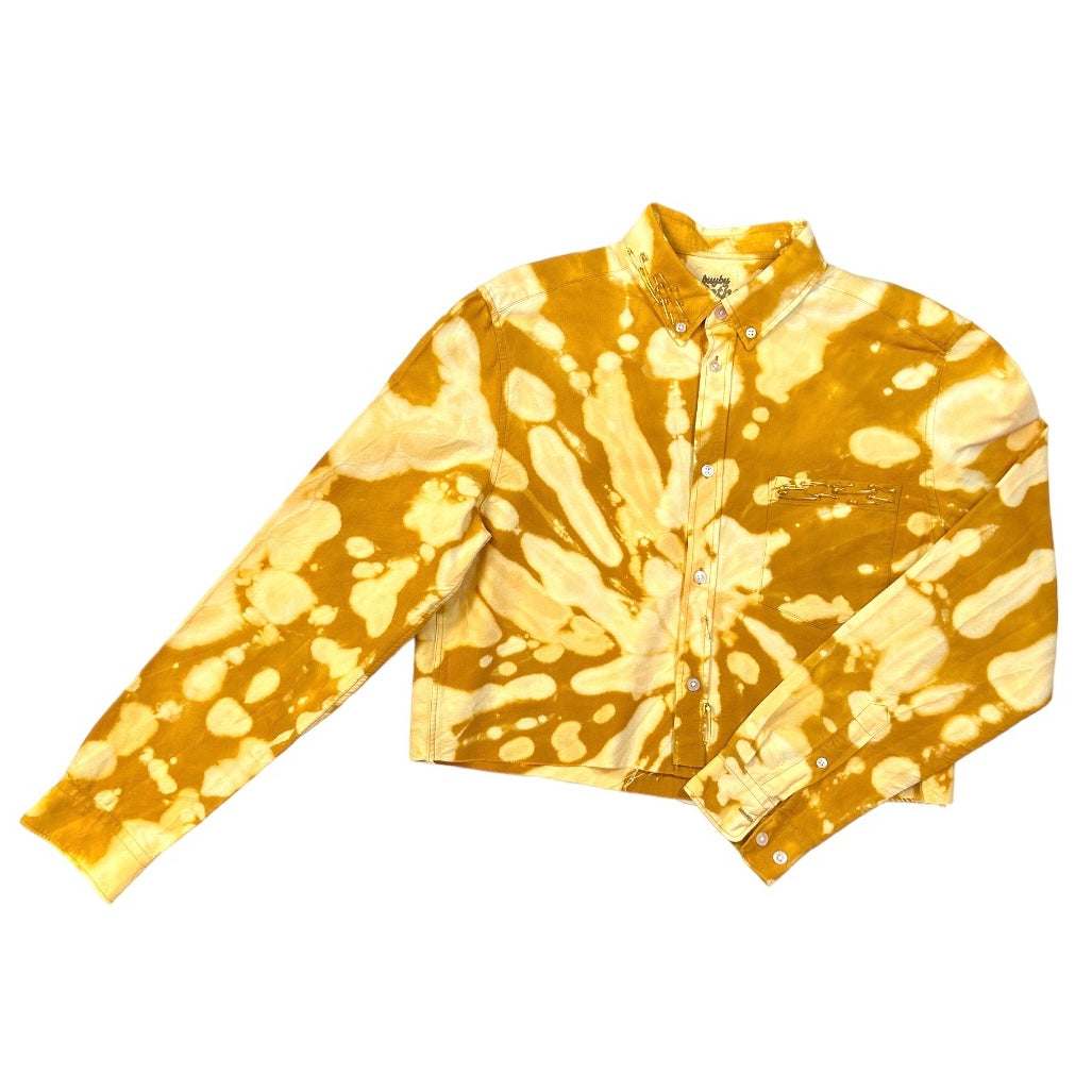 Gold Bleached Pin Shirt