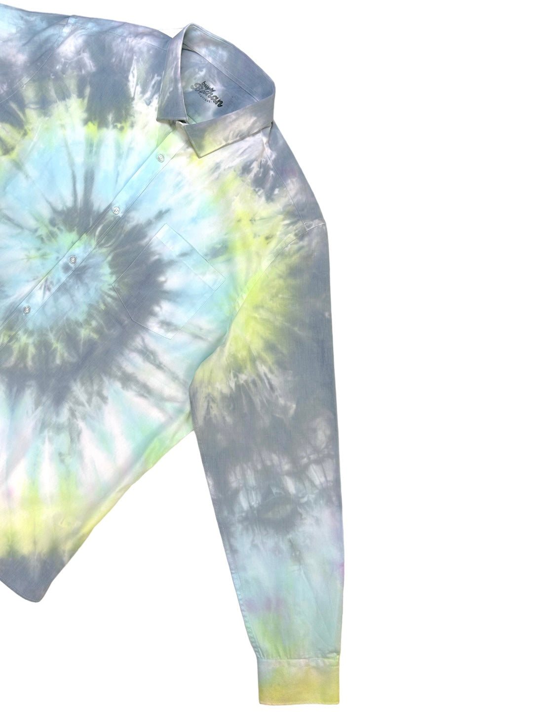 Tie Dye Shirt - Grey Swirl