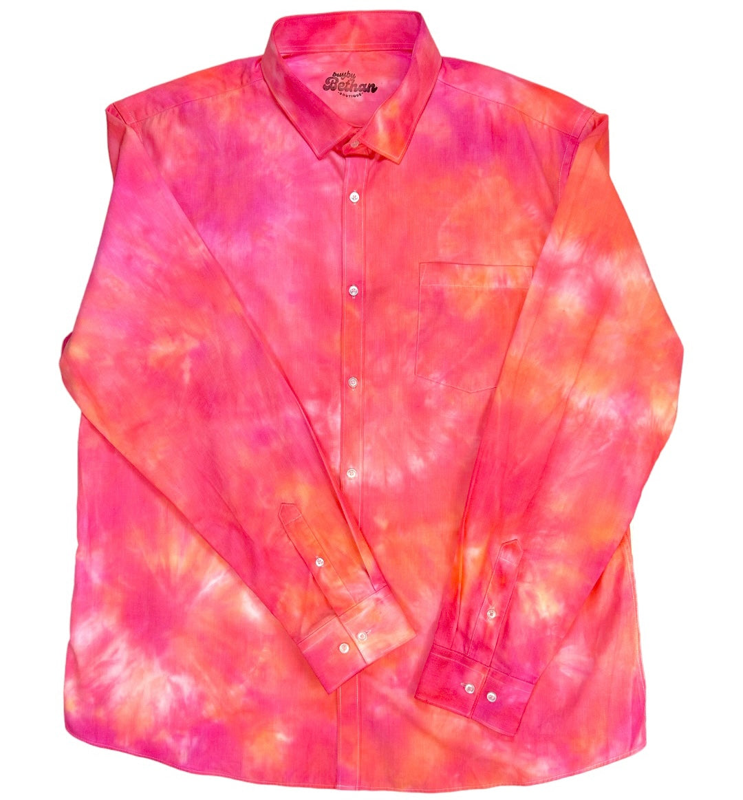 Tie Dye Shirt - Sunset