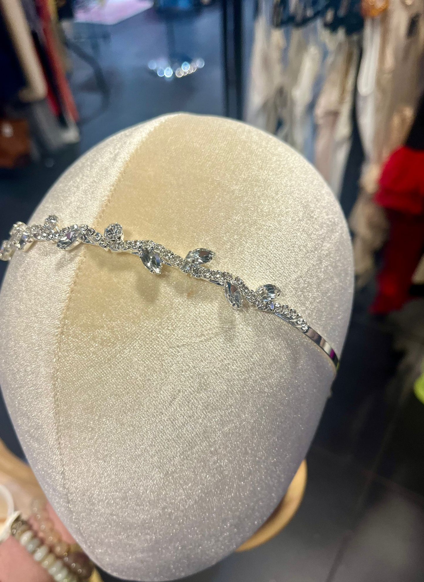 Silver Garden Jewell Headband