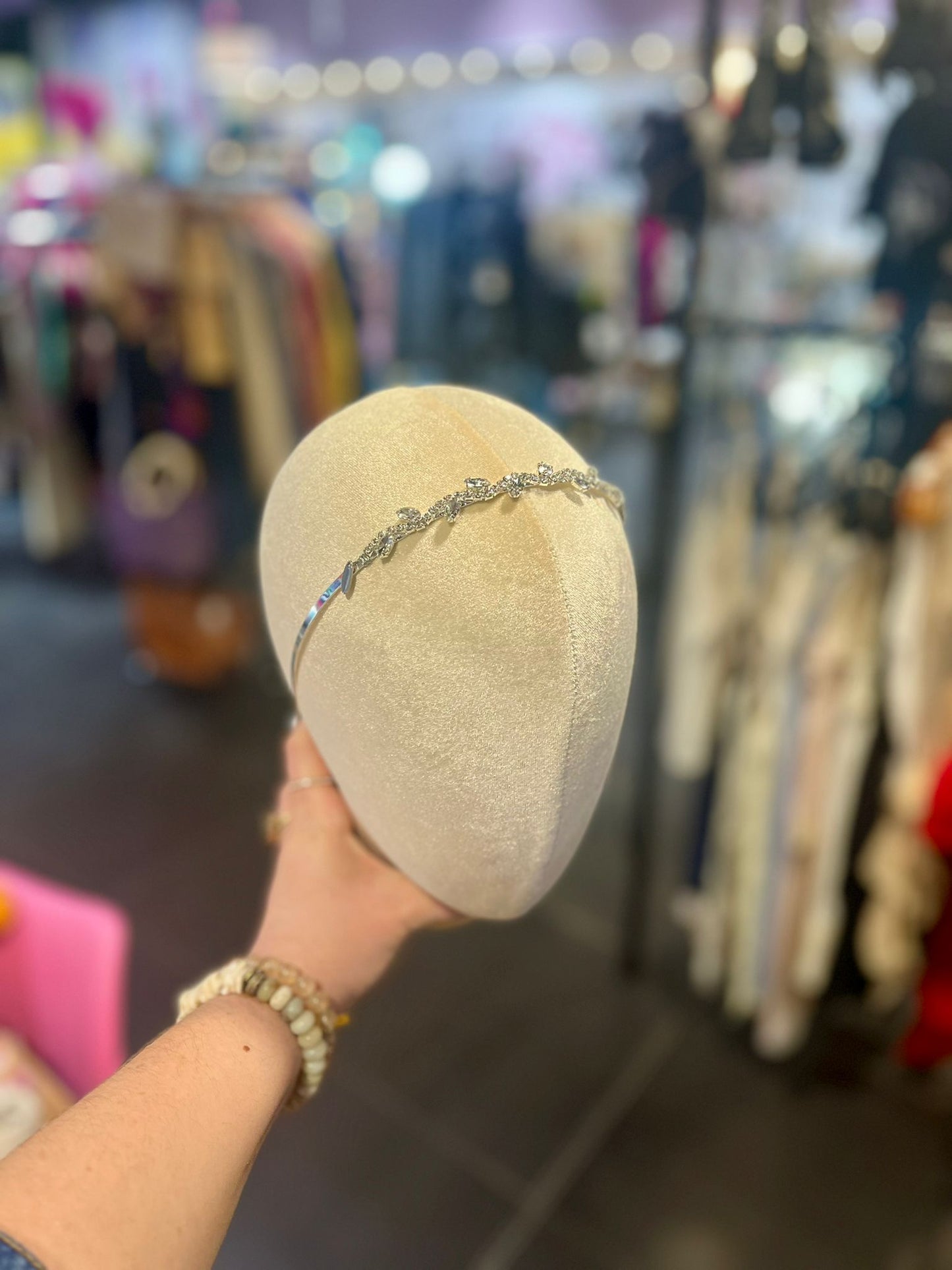 Silver Garden Jewell Headband
