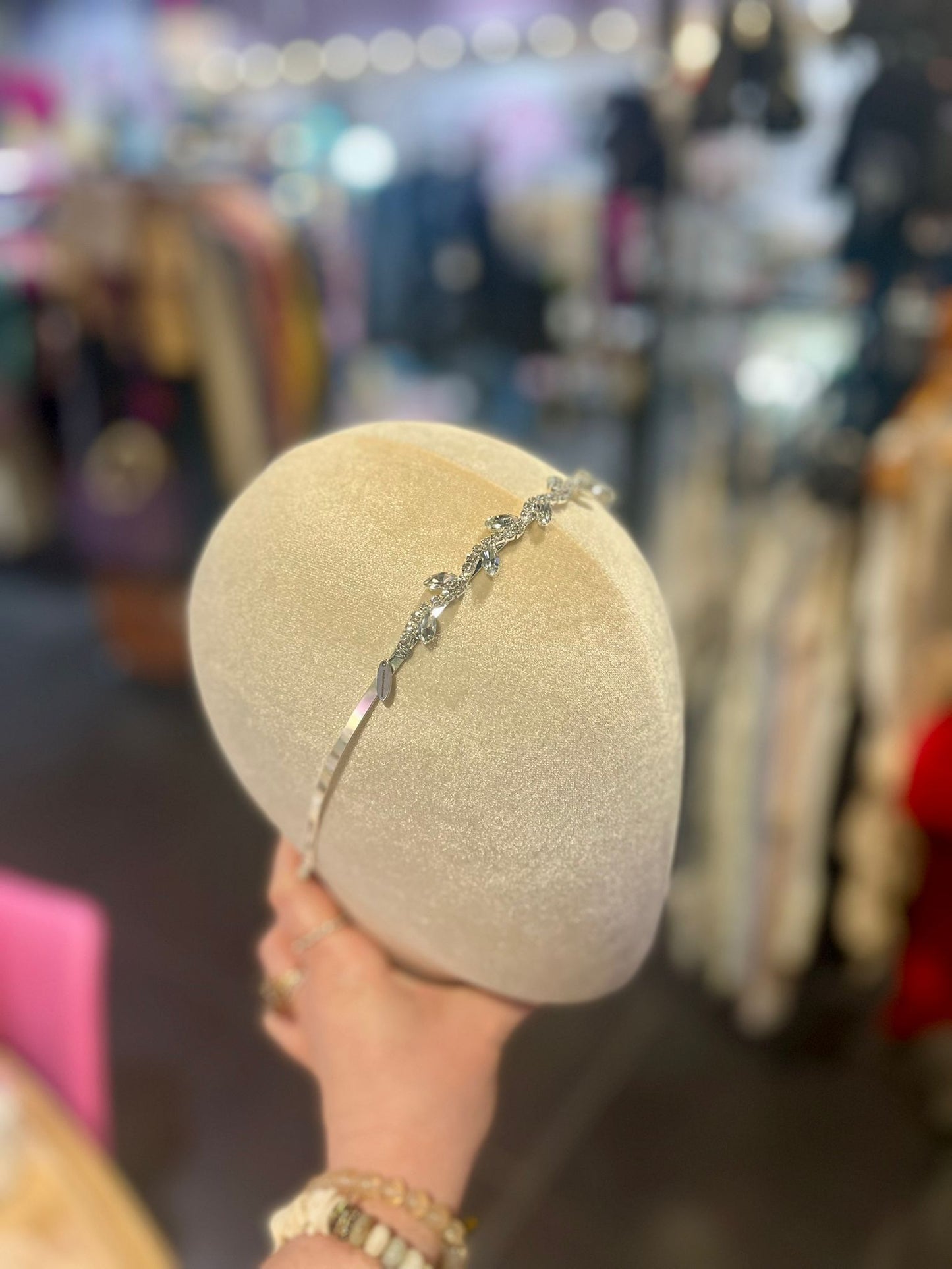 Silver Garden Jewell Headband