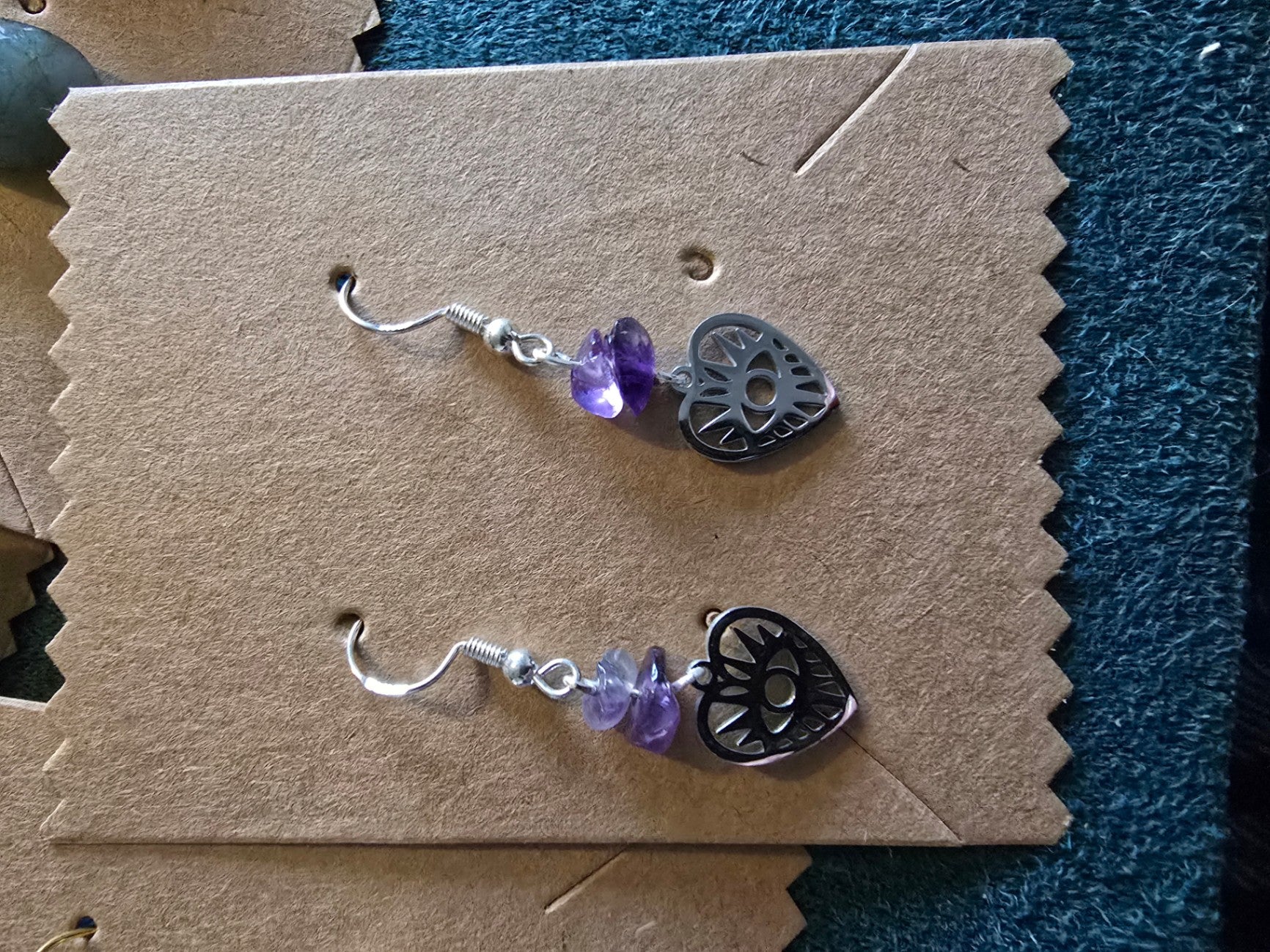 Amethyst earings