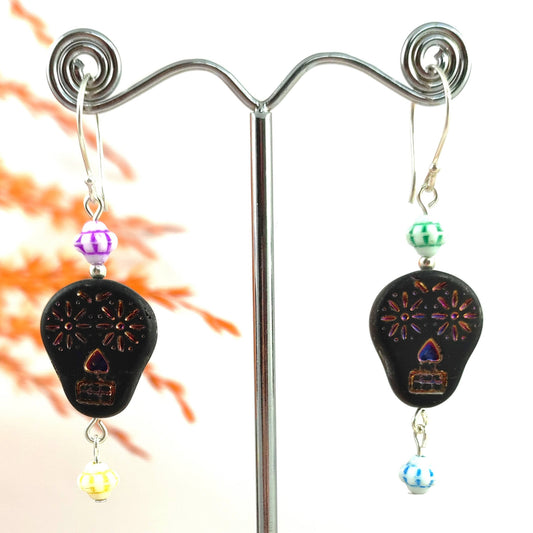 Skull earrings