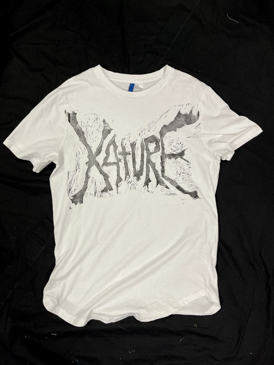 White K4TURE print t shirt 