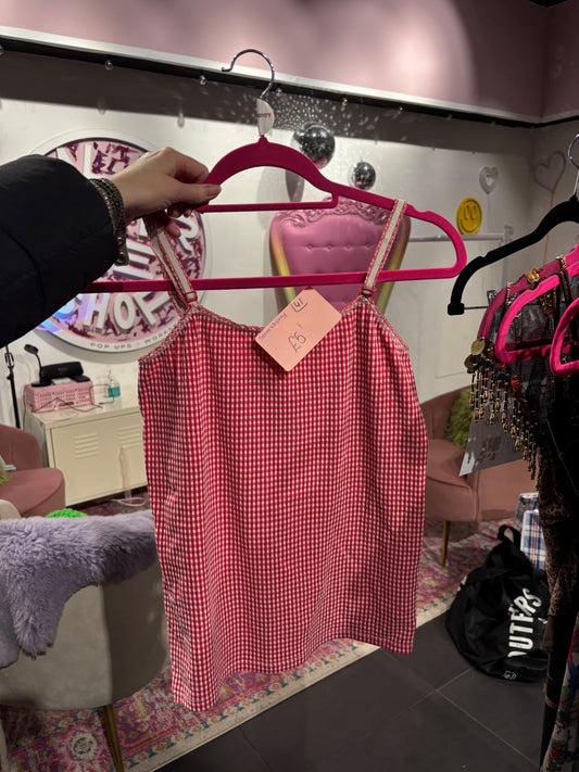 Gingham top