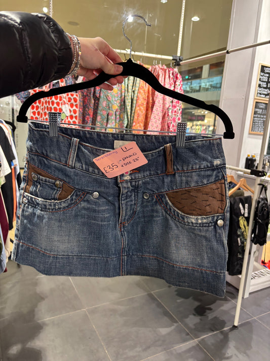 Pinko denim skirt 