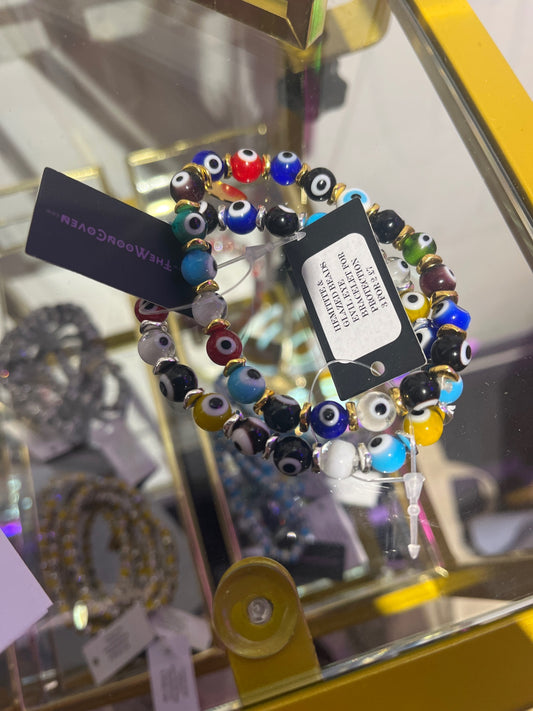Lucky eye bracelet multi