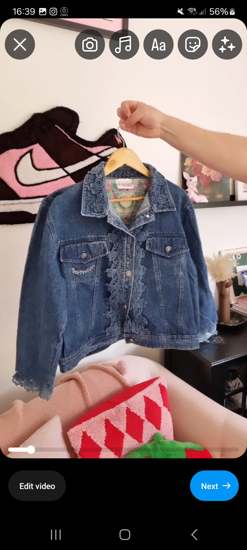 Frida Kahlo Denim Jacket 