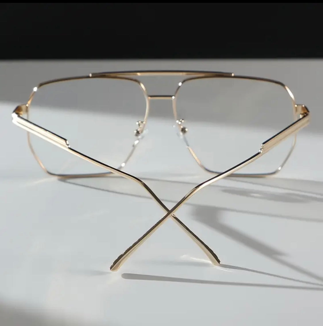 Gold 70s Darling Anti-Blue Light Glasses