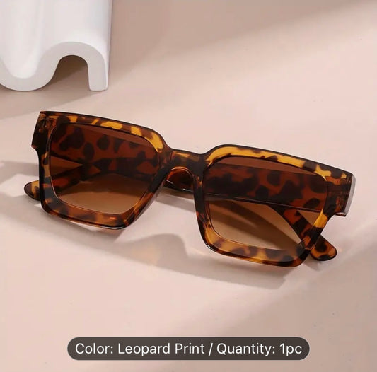 Leopard Geek Sunnies