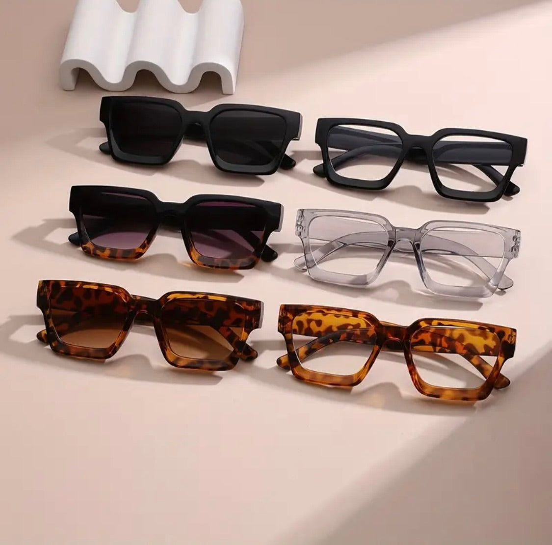 Leopard 2 Tone Sunnies