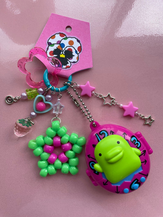 Kutchipatchi Tamagotchi Case Keychain