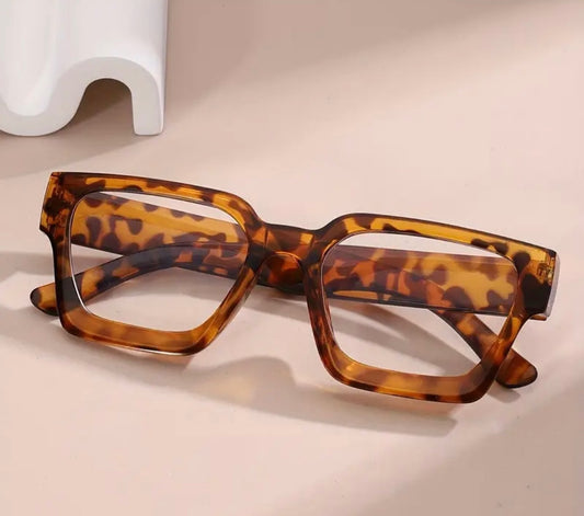 Leopard Anti Blue Light Glasses 