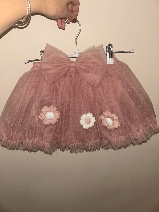 Pink Tutu With Daisies