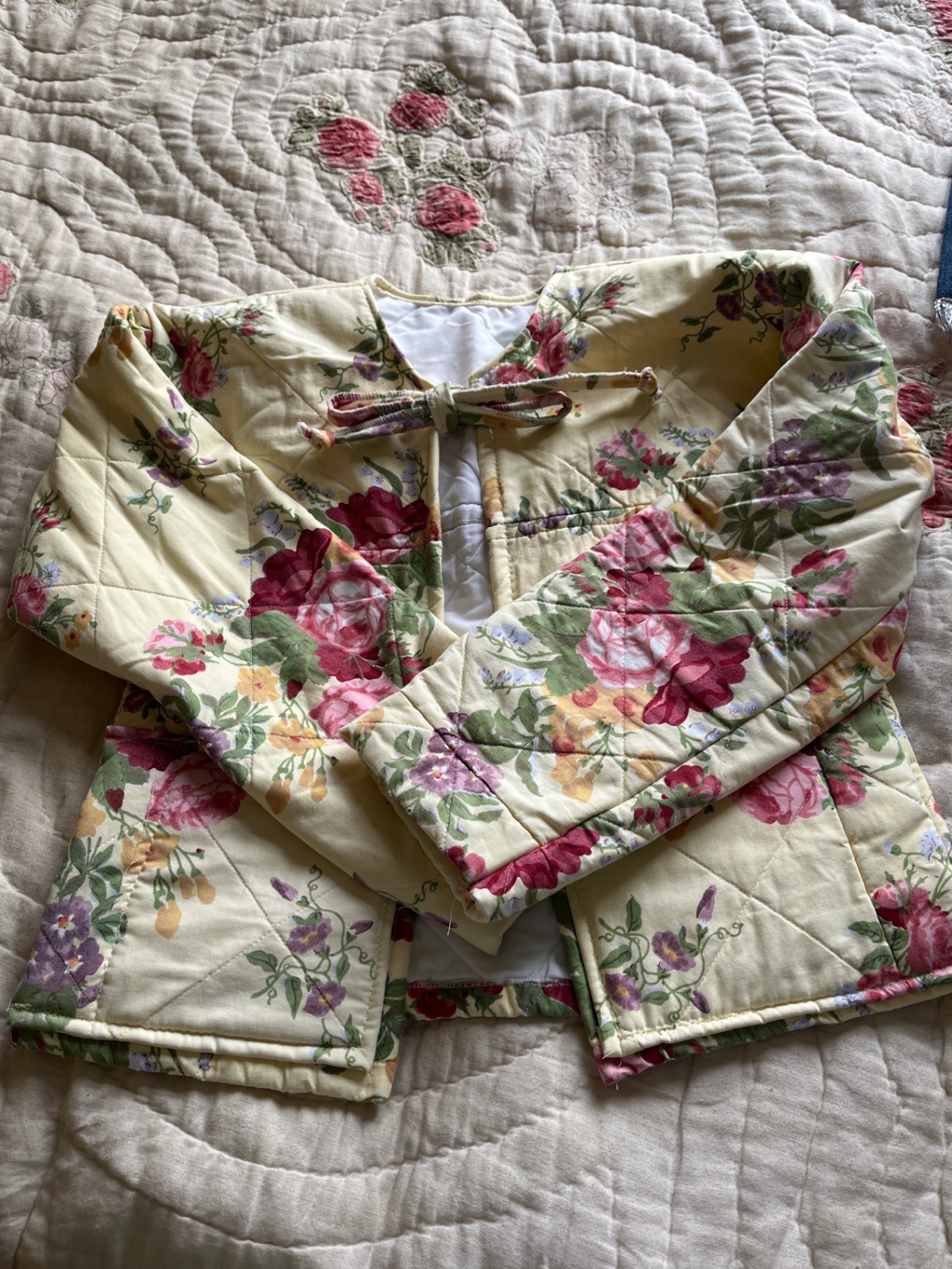 Yellow Bed jacket 