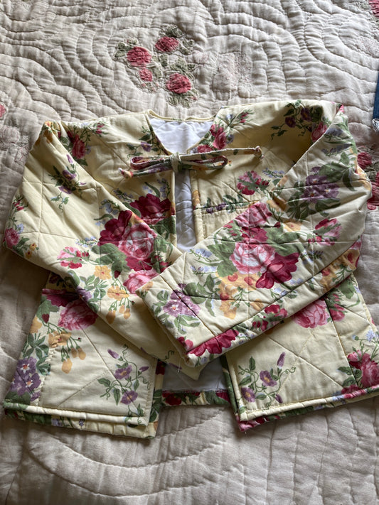 Yellow Bed jacket 