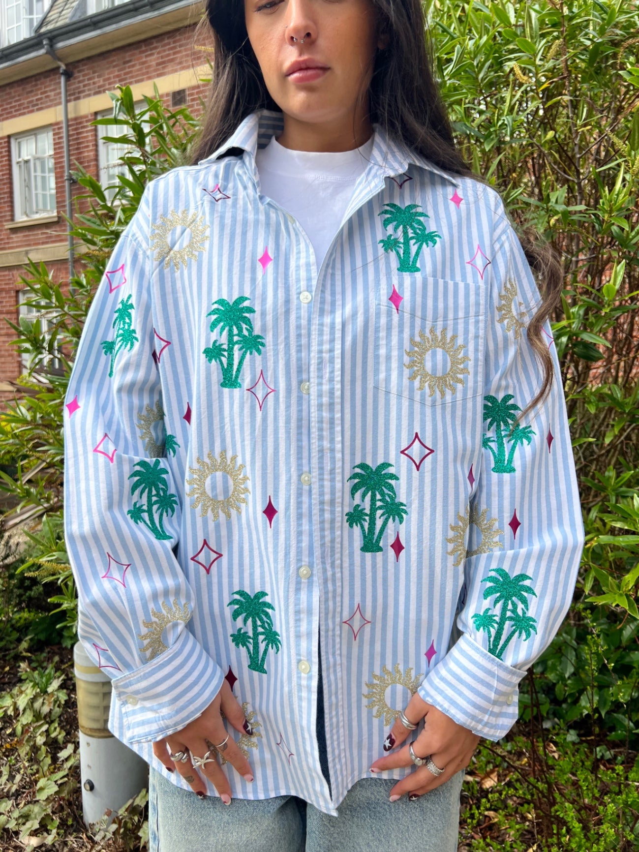 Striped Holiday Shirt 
