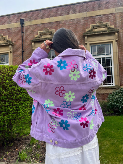 Flower Power Denim Jacket 