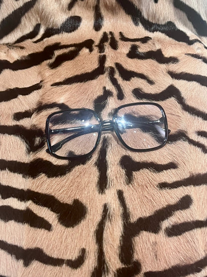 Anti Blue Light Glasses 60s Black