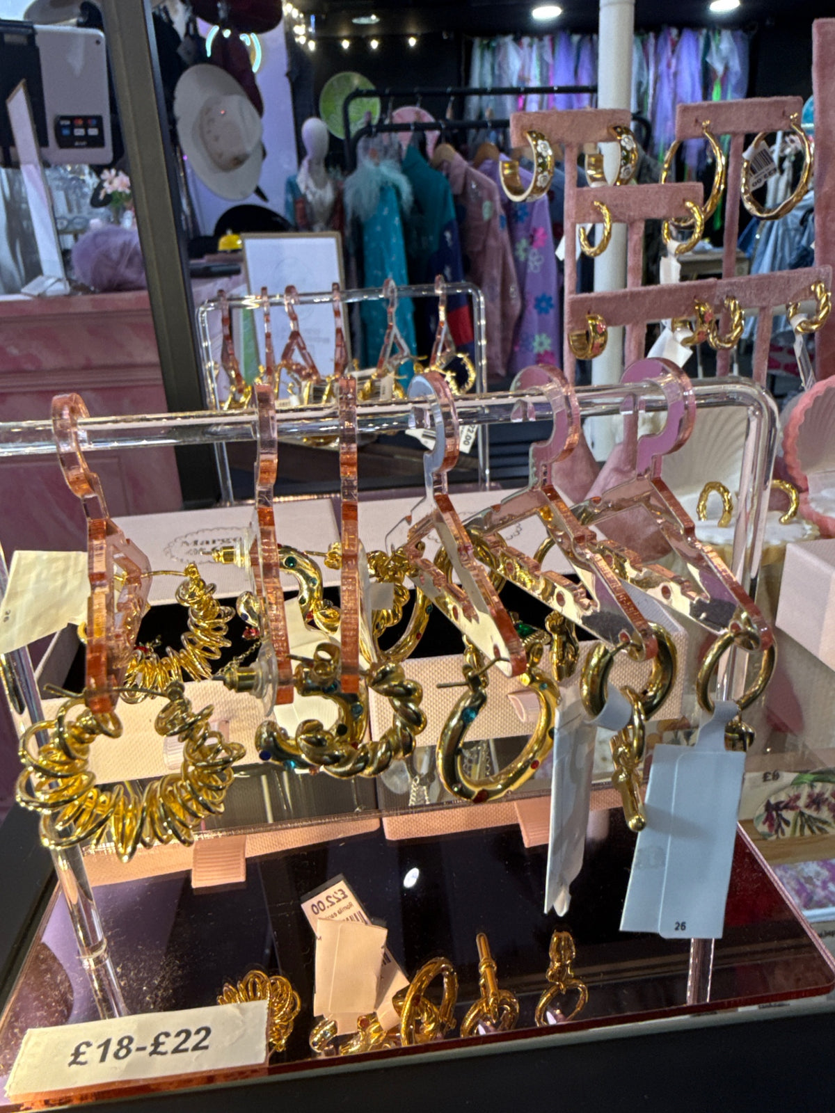 Gold Standard earrings
