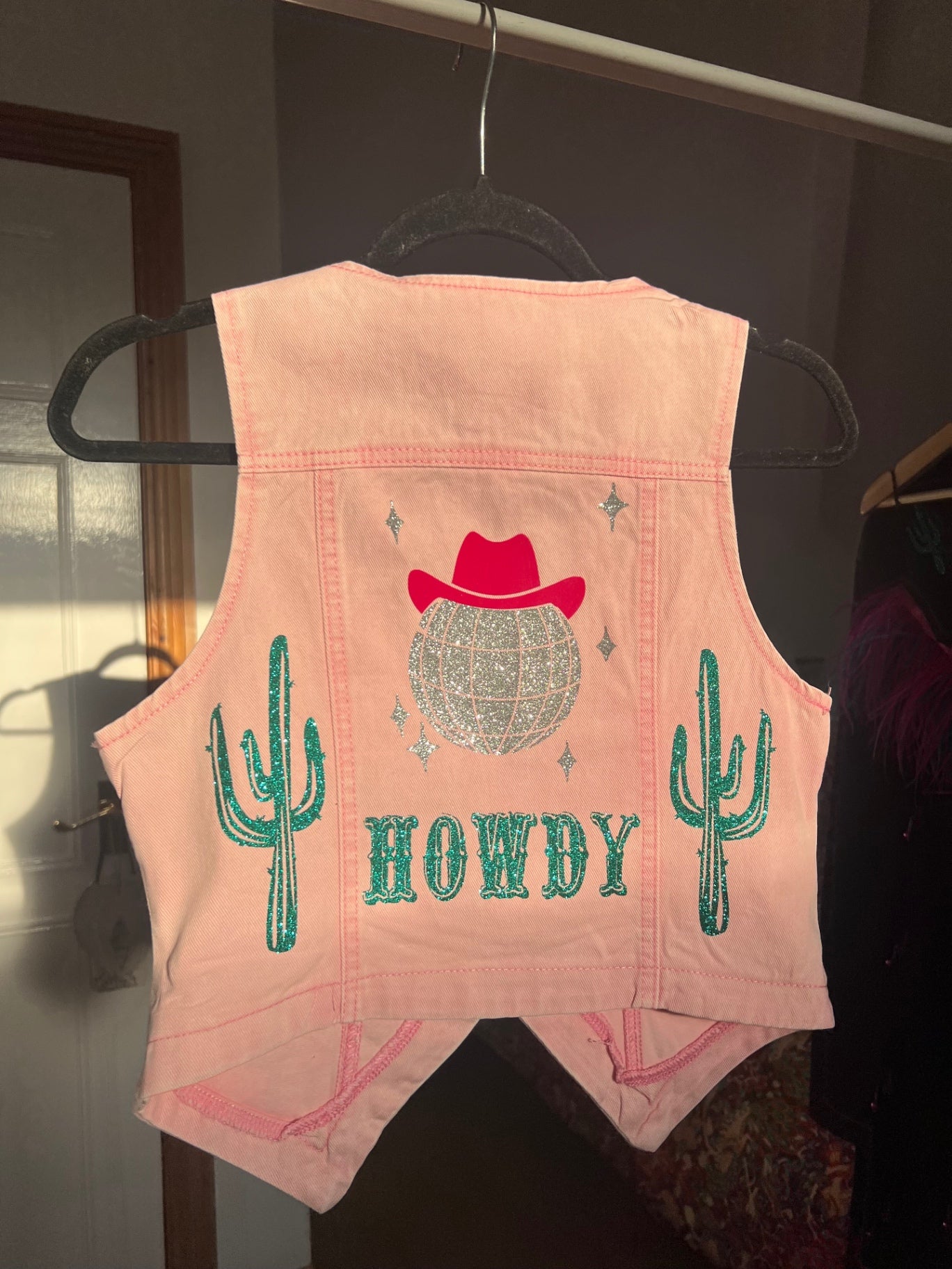 Pink Howdy Waistcoat 