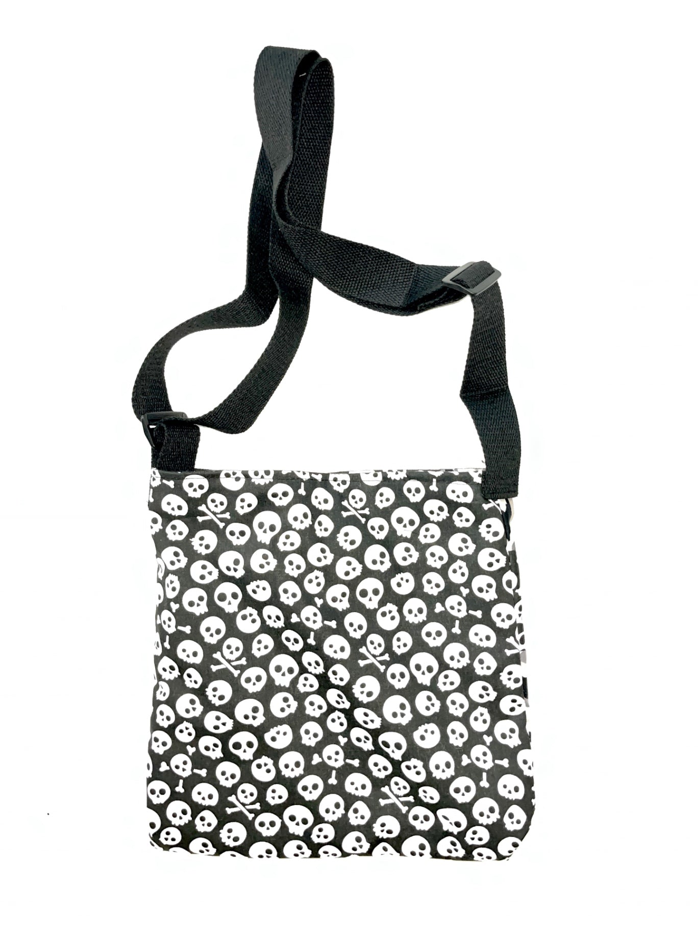 K4TURE handmade patchwork skull & camo bag