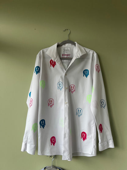 White Smiley shirt 