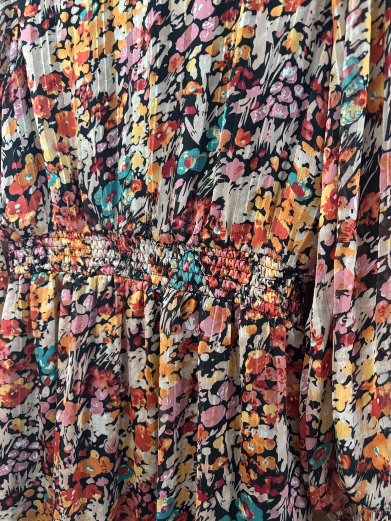 Floral maxi dress 