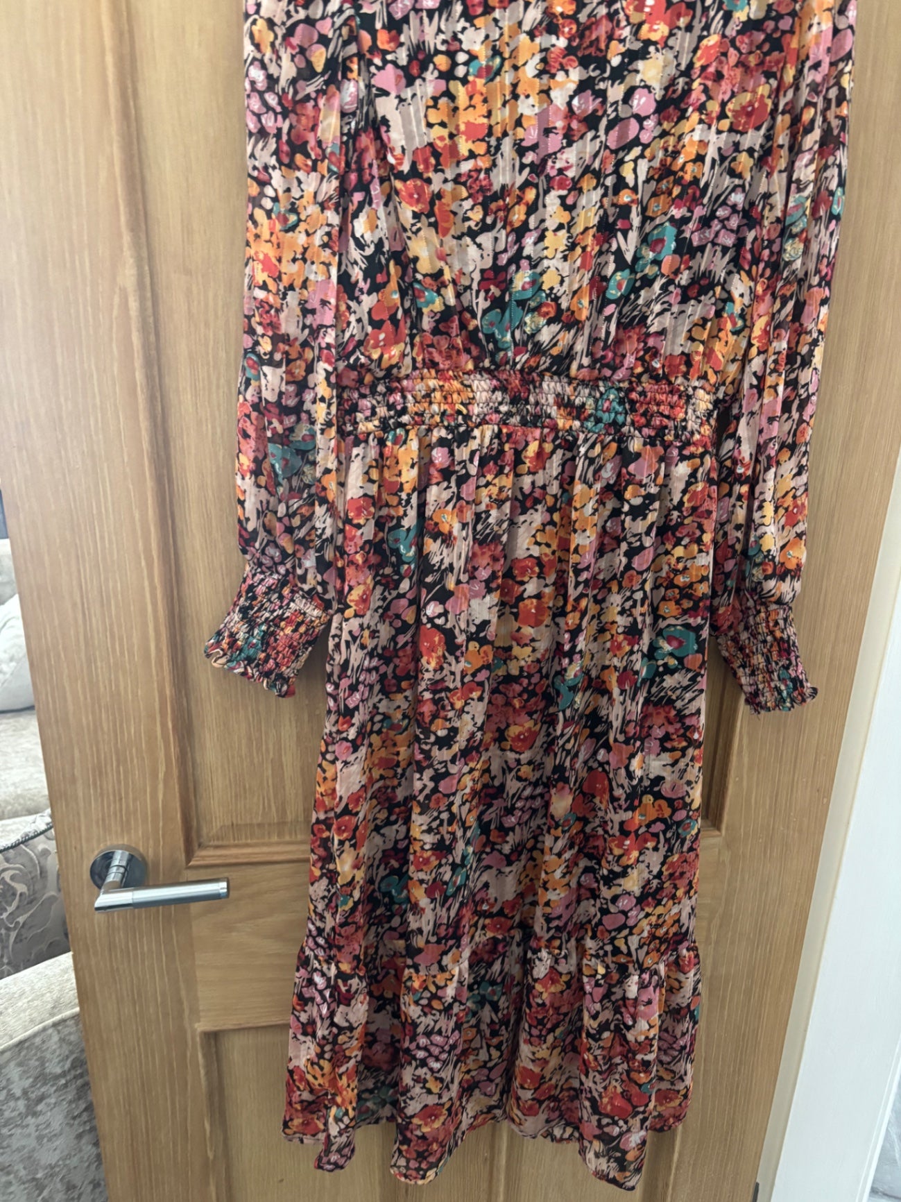 Floral maxi dress 