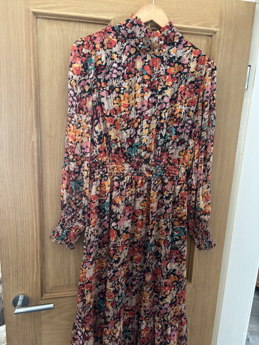 Floral maxi dress 