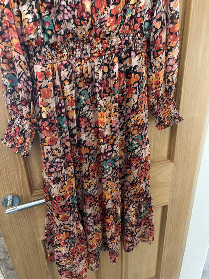 Floral maxi dress 