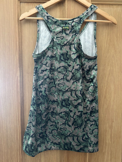 Camouflage cami top