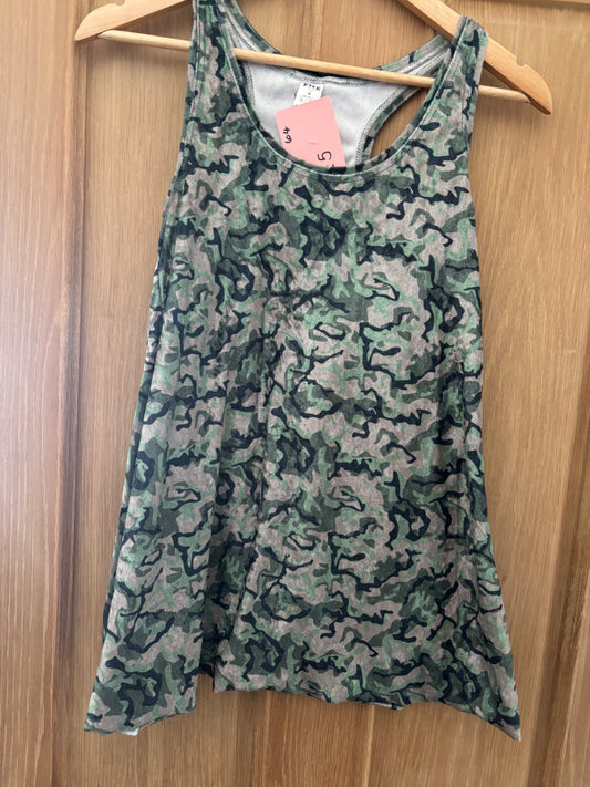 Camouflage cami top