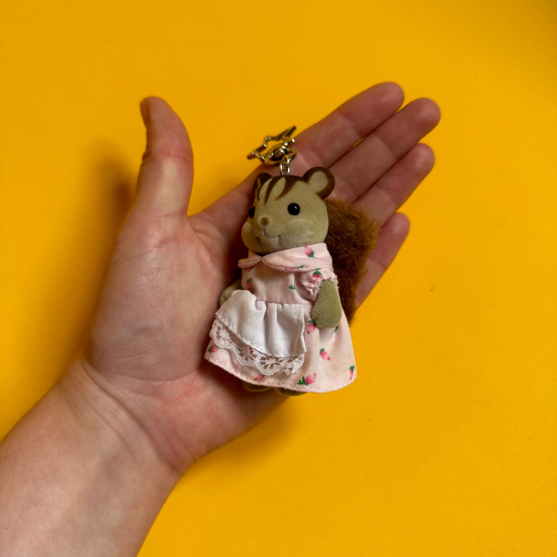 Squirrel keychain 