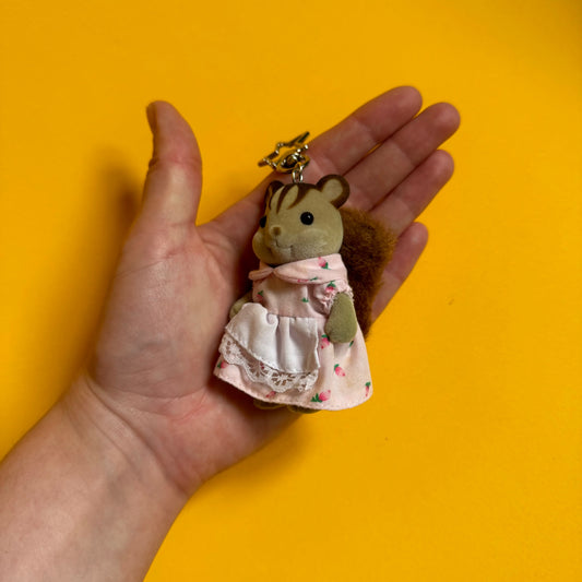Squirrel keychain 